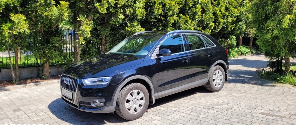 Audi Q3 cena 59500 przebieg: 151600, rok produkcji 2014 z Katowice małe 37